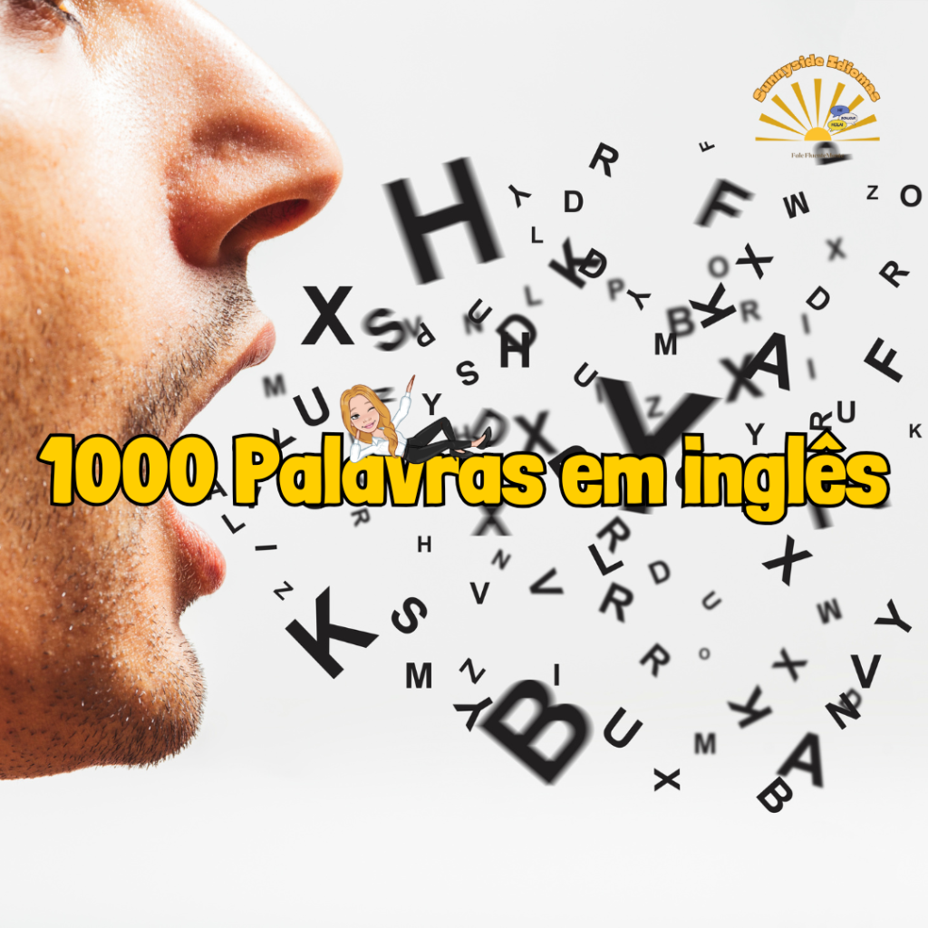 O poder das 1000 palavras em Inglês